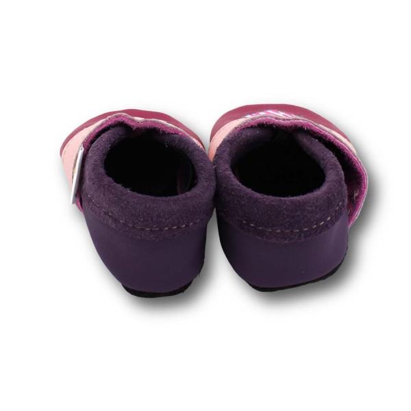 Krabbelschuhe Herz pink